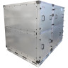 Установка вентиляционная приточно-вытяжная Node3-5500(50c)/RR,VEC(B500),E13.5 Vertical с ЧЕРНЫМ пультом TS4b 55х55