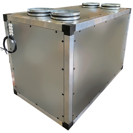 Установка вентиляционная приточно-вытяжная Node3-1300(50c)/RR,VEC(Bs280),W2 Vertical с ЧЕРНЫМ пультом TS4b