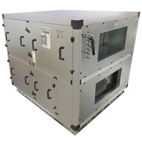 Установка вентиляционная приточно-вытяжная Node3-3600(50c)/RR,VEC(B355),E 9.4 Classic с ЧЕРНЫМ пультом TS4b